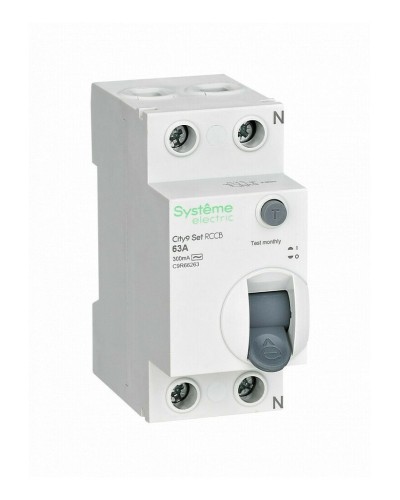 City9 Set 63А 2P 300мА AC 230В (C9R66263). Выключатель дифференциального тока. Systeme Electric в Томске