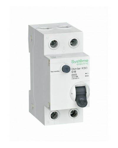 City9 Set 1P+N С 10А 4.5kA 30мА A 230В (C9D55610). Автоматический выключатель дифференциального тока. Systeme Electric в Томске