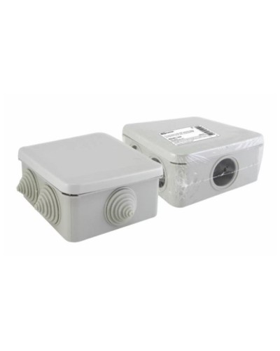 Коробка ОП 100х100х50мм, крышка, IP55, 6 вх. (SQ1401-1255). Распаячная коробка. TDM ЕLECTRIC в Томске
