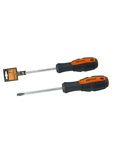 Отвертка шлицевая двухкомпонентная CR-V, тип SL5.0x75 "Алмаз" TDM (SQ1006-1005): Отвертка шлицевая двухкомпонентная в Томске