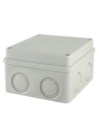 Коробка ОП 110х110х70мм, крышка на винтах, IP55, 8вх., без гермовводов (SQ1401-0824). Распаячная коробка. TDM ЕLECTRIC в Томске