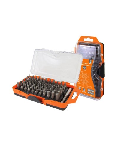 Набор бит №4, 66 бит: SL, PH, PZ, HEX, TORX, SQ,  удлинитель, сталь CR-V «Алмаз» TDM (SQ1019-0104): Набор бит в Томске