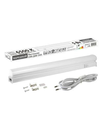 ДПО 2001 5 Вт, 6500К, IP40 (SQ0329-0112). Светильник LED. TDM ЕLECTRIC в Томске