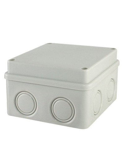 Коробка ОП 110х110х70мм, крышка на винтах, IP55, 8вх., без гермовводов (SQ1401-0814). Распаячная коробка. TDM ЕLECTRIC в Томске