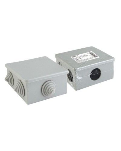 Распаячная коробка ОП 80х80х40мм, крышка, IP44, 6 вх. TDM (SQ1401-1235). Распаячная коробка ОП. TDM ЕLECTRIC в Томске