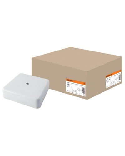 Коробка КР 100х100х29 ОП белая, IP40 (SQ1401-0207). Распаячная коробка. TDM ЕLECTRIC в Томске