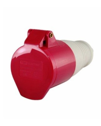 Розетка 214 переносная 3Р+РЕ 16А 380В IP44 (SQ0603-0011). Розетка. TDM ЕLECTRIC в Томске
