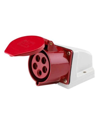 Розетка 125 стационарная 3Р+РЕ+N 32А 380В IP44 (SQ0602-0006). Розетка. TDM ЕLECTRIC в Томске
