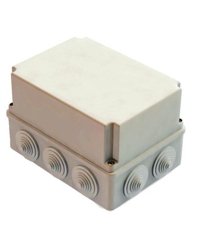 Коробка ОП 190х140х120мм, крышка, IP44, 10 гермовводов (SQ1401-1245). Распаячная коробка. TDM ЕLECTRIC в Томске