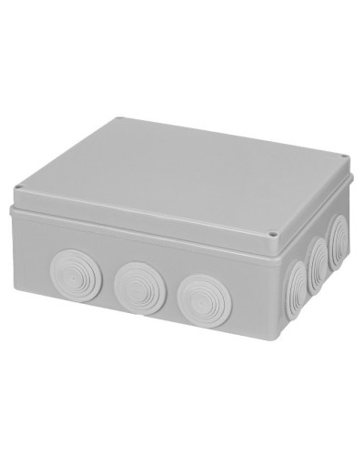 Распаячная коробка ОП 240х190х90мм, крышка, IP55, 12 гермовводов TDM (SQ1401-1143). Распаячная коробка ОП. TDM ЕLECTRIC в Томске