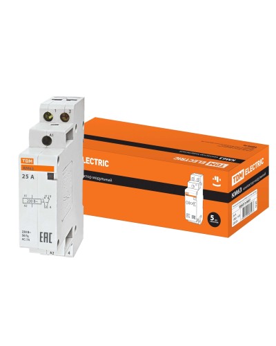КМ 63/2-25 1НО;1НЗ (SQ0213-0007). Контактор модульный. TDM ЕLECTRIC в Томске