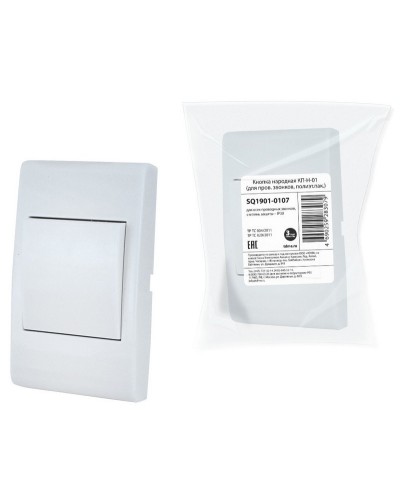 КП-Н-01 (SQ1901-0107). Кнопка для проводных звонков. TDM ЕLECTRIC в Томске