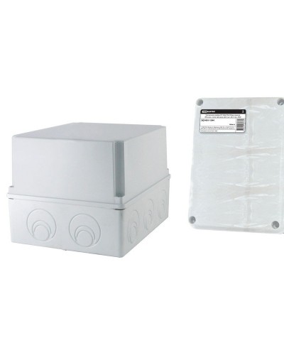 Коробка ОП 240х195х165мм, крышка, IP44, кабельные вводы d28-3шт, d37-2шт (SQ1401-1273). Распаячная коробка. TDM ЕLECTRIC в Томске