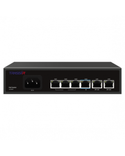 TR-NS1206-65-4PoE. Коммутатор с PoE. Trassir в Томске