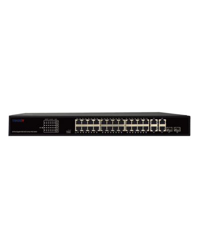 TR-NS14282C-370-24POE. Коммутатор с PoE. Trassir в Томске