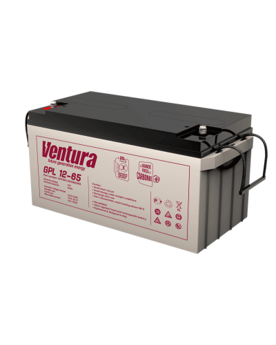 Ventura GPL 12-65. Аккумулятор герметичный свинцово-кислотный. Ventura в Томске