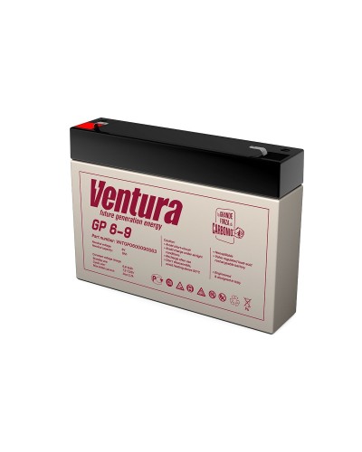 Ventura GP 6-9. Аккумулятор герметичный свинцово-кислотный. Ventura в Томске