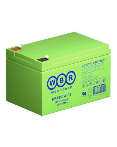 WBR HR1251W F2. Аккумулятор герметичный свинцово-кислотный. WBR в Томске