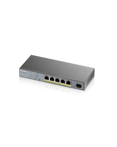 GS1350-6HP-EU0101F. L2 коммутатор PoE+ для IP-видеокамер. ZYXEL в Томске