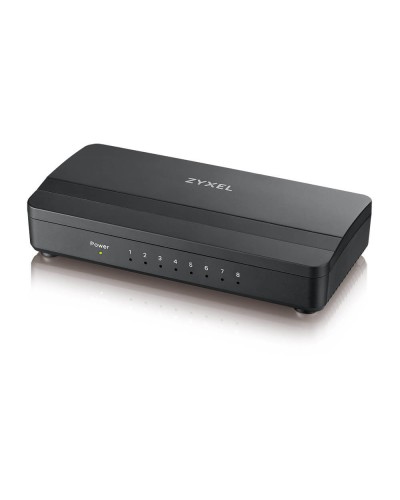 GS-108SV2-EU0101F. Коммутатор 8 портов 1000 Мбит/с, настольный. ZYXEL в Томске