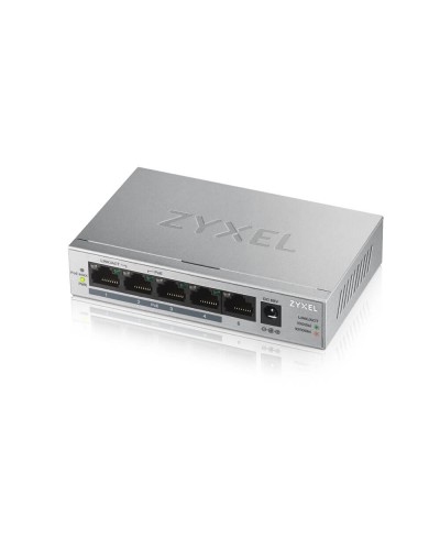 GS1005HP-EU0101F. Коммутатор сетевой PoE неуправляемый. ZYXEL в Томске