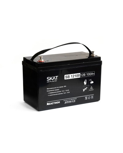 SKAT SB 12100 (2542). Аккумулятор герметичный свинцово-кислотный. Бастион в Томске