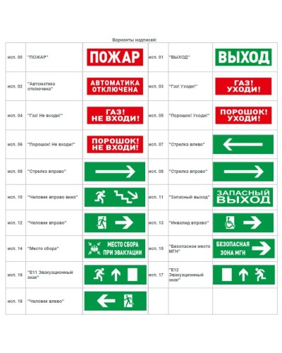 С2000-ОСТ исп.12 Человек вправо. Оповещатель световой адресный. Болид в Томске