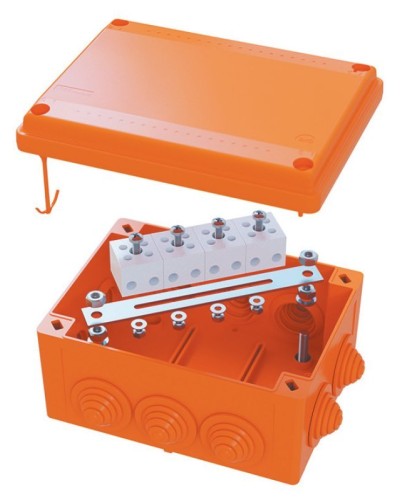 Коробка FS 150х110х70 4P (FSK20410): Коробка ответвительная огнестойкая из термопласта в Томске
