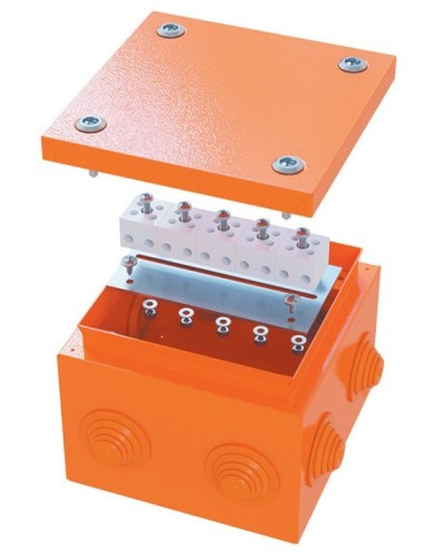 Коробка FS 150х150х80 6P (FSB31604): Коробка ответвительная огнестойкая стальная в Томске