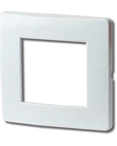 Рамка на 2 модуля (одноместная), белая (75010W): Рамка одноместная, Brava в Томске