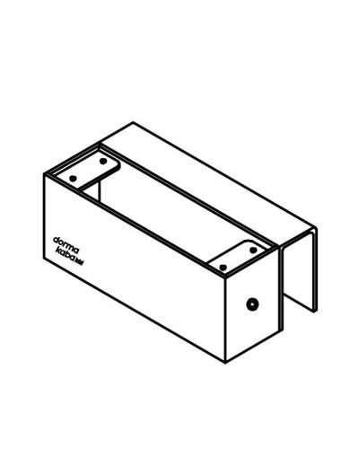 DBA-101 Glass Comfort. Комплект монтажный для цельностеклянной створки, для совместной работы с замком DB100.. dormakaba в Томске