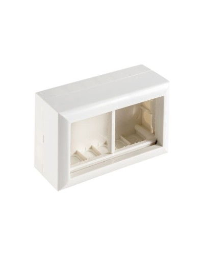 Коробка на 2 модуля для механизмов 45х45мм SM45/4 (72944): Коробка для механизмов в Томске
