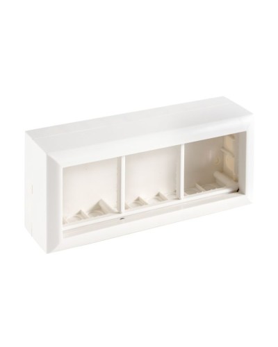 Коробка на 3 модуля для механизмов 45х45мм SM45/6 (72946): Коробка для механизмов в Томске