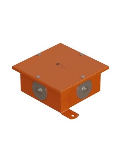 Коробка SMB120 металлическая 120х120х60, 4 металлических заглушки (56004S). Коробка, 4 металлические заглушки. Экопласт в Томске