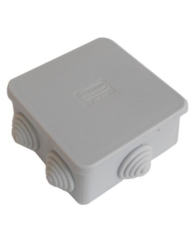 Коробка JBS080 85х85х50, 6 вых., IP44, белая (44066W-1). Коробка монтажная. Экопласт в Томске