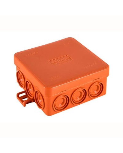 Коробка JBL085 85х85х38, 12 вых., 4P (0,15-4мм²) (43555HF): Коробка монтажная, огнестойкая, без галогена в Томске