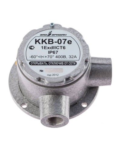 ККВ-07е-Ех-А-Р1-У-БК1, ШТ1/2+ШТ1/2. Коробка коммутационная взрывозащищенная угловая. Эридан в Томске