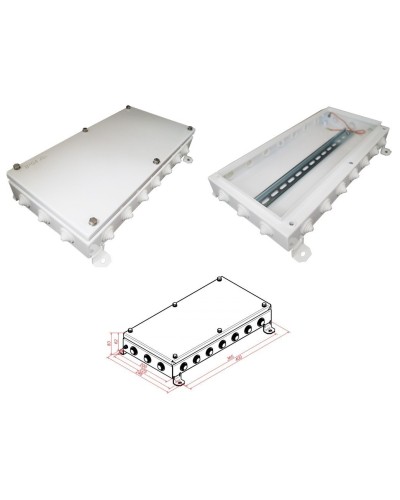 КМ IP55-2040. Коробка монтажная электротехническая. Гефест в Томске