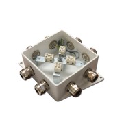 КМ-О (8к)-IP66-120х120, два ввода: Коробка монтажная огнестойкая