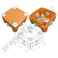КМ-О-1010(П)(8к)-IP55: Коробка монтажная огнестойкая