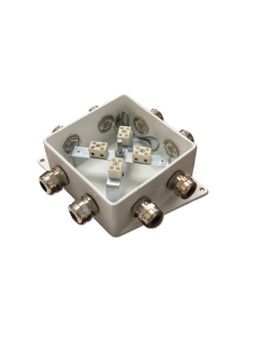 КМ-О (8к)-IP66-120х120, шесть вводов: Коробка монтажная огнестойкая в Томске
