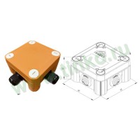 КМ-О-1010(П)(8к)-IP66(П6-12): Коробка монтажная огнестойкая