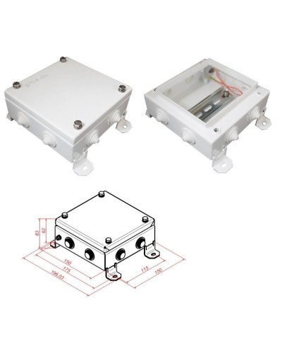 КМ IP55-1515. Коробка монтажная электротехническая. Гефест в Томске