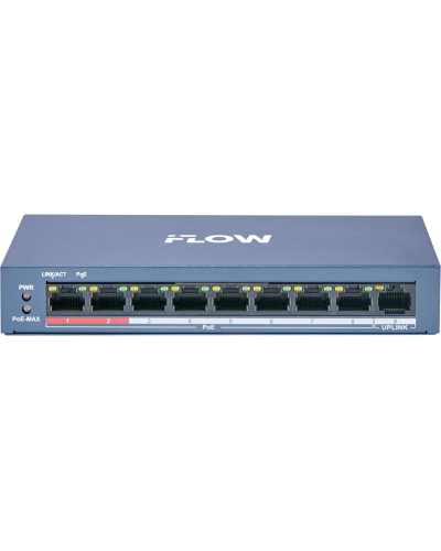 F-SW-EU209POE-V/L. Сетевой PoE коммутатор. i-FLOW в Томске