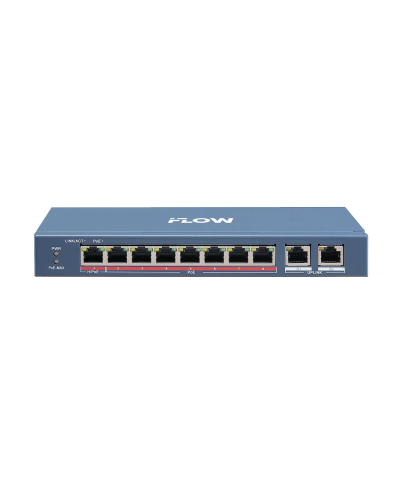 F-SW-EU410HPOE-V. Сетевой PoE коммутатор. i-FLOW в Томске