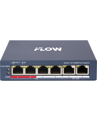 F-SW-EM206POE-VM. Коммутатор с POE. i-FLOW в Томске