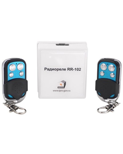 RR-102 + 2 пульта, 150 метров, питание 12В. Комплект радиореле. ИПРо в Томске