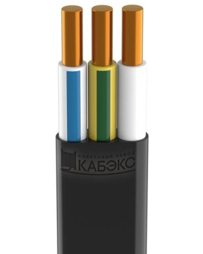 ВВГ-Пнг(А)-LS 3х2,5 ОК (N PE) 0,66кВ Кабэкс (ТХМ00375262). Кабель силовой огнестойкий, не распространяющий горение, с низким дымо- и газовыделением. Кабэкс в Томске