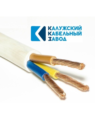 ПВС 3х10,0 белый ГОСТ ККЗ. Провод со скрученными жилами. ККЗ (Калужский Кабельный Завод) в Томске