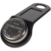 Ключ SB 1990 A TouchMemory (черный). Ключ электронный Touch Memory с держателем. Прочие зарубежные